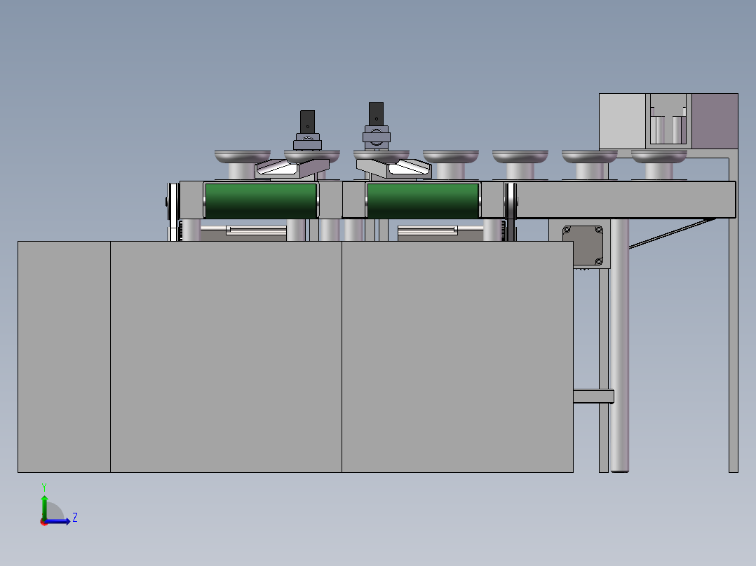 苹果分拣机sw20可编辑左视图
