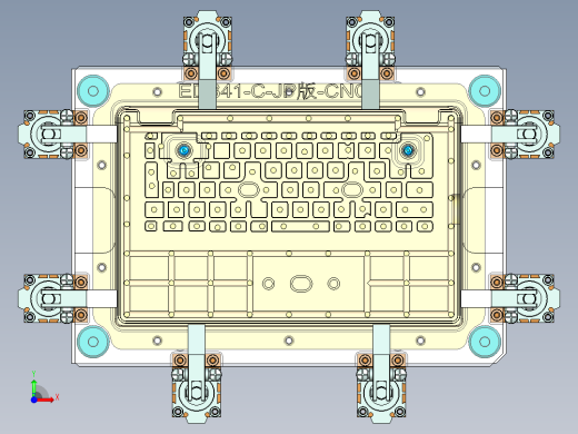 EDB41-C笔记本CNC工装夹具三维模型-JP版-CNC3-181129前视缩略图