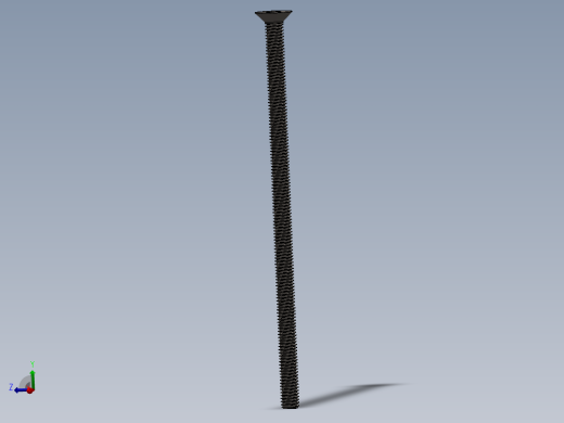 Screw_ISO_10642_M6x130_A2.SLDPRT主视缩略图