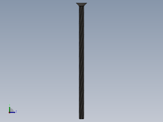 Screw_ISO_10642_M6x130_A2.SLDPRT左视缩略图
