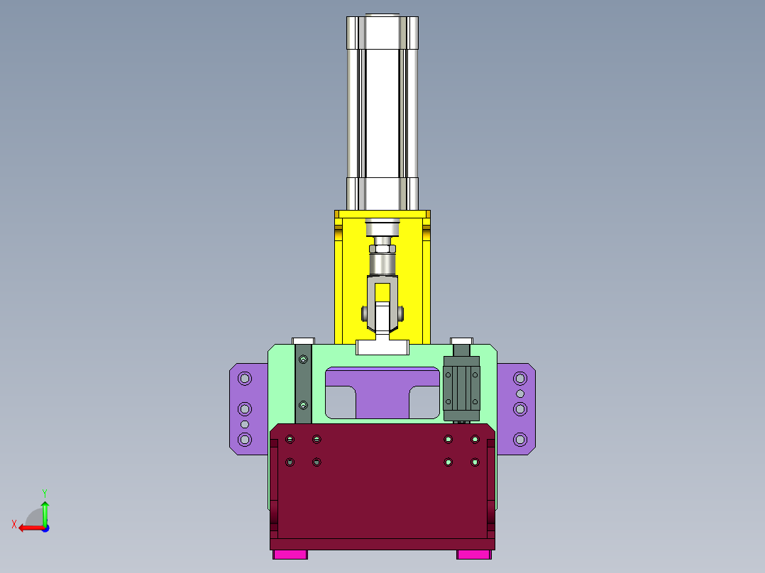 拧紧测力矩移动台板-连杆盖拧紧测力矩后视图