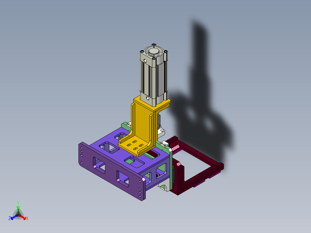 拧紧测力矩移动台板-连杆盖拧紧测力矩正等轴测图