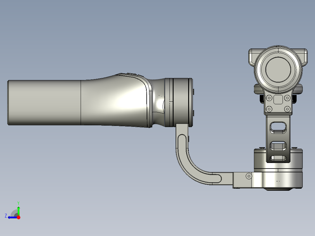 云台稳定器右视图