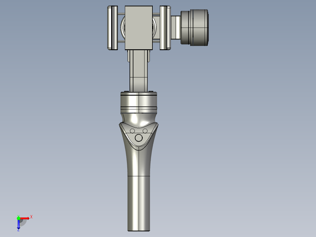 云台稳定器俯视图