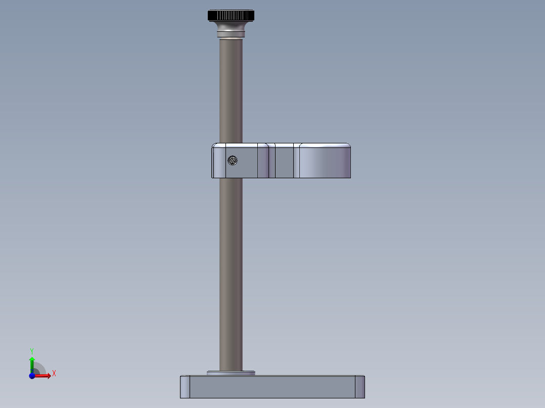 正点原子T80焊锡笔支架前视图