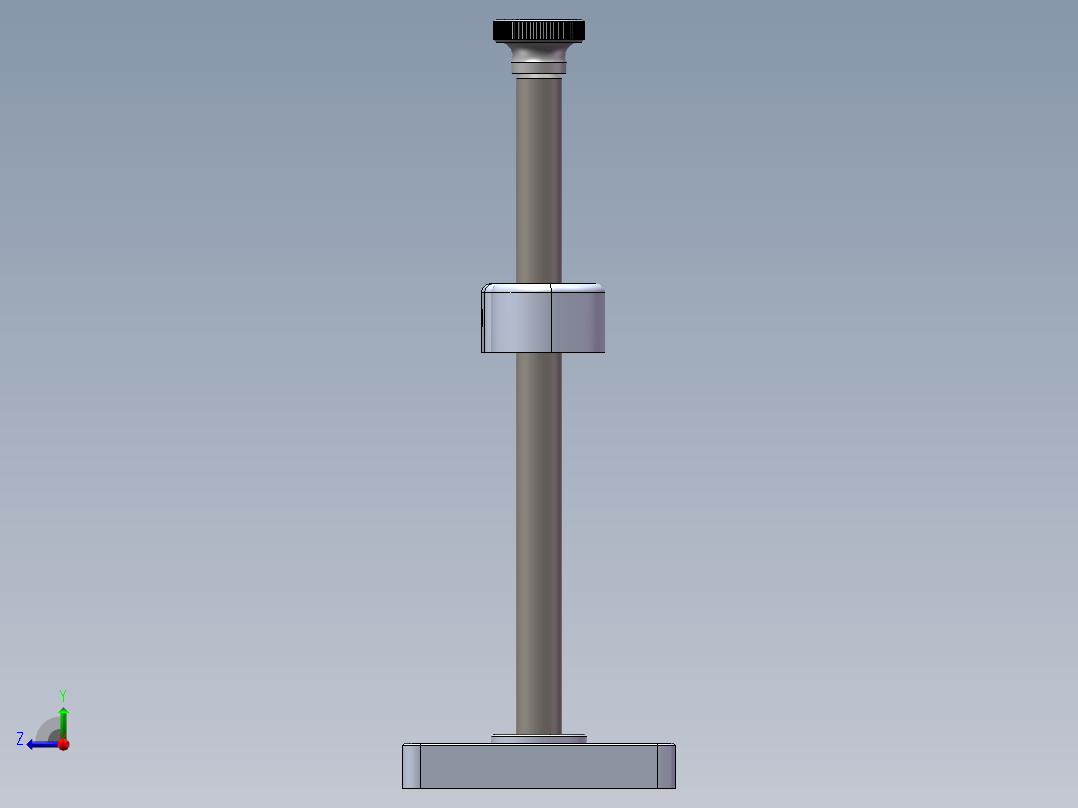 正点原子T80焊锡笔支架右视图