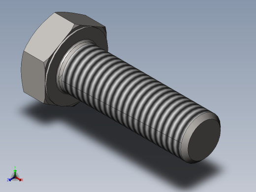 GB／T5781-2000六角头螺栓全螺纹C级(M22)×70