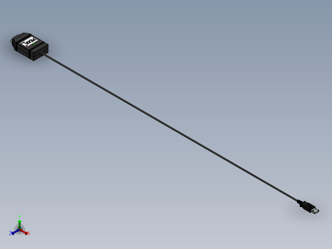 can usb 15转换器正等轴测图