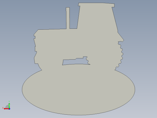 儿童拖拉机标识牌后视缩略图