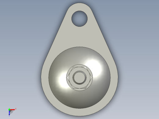 WAN16-D100-M12-L100不锈钢脚杯俯视缩略图