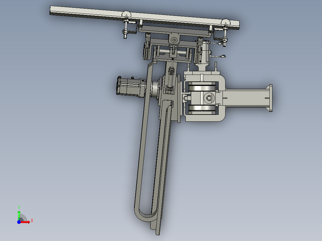 DX231007A-FJ231007A-60000角板抓料前视图