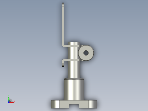 支架SENJ1_250_G_T前视缩略图