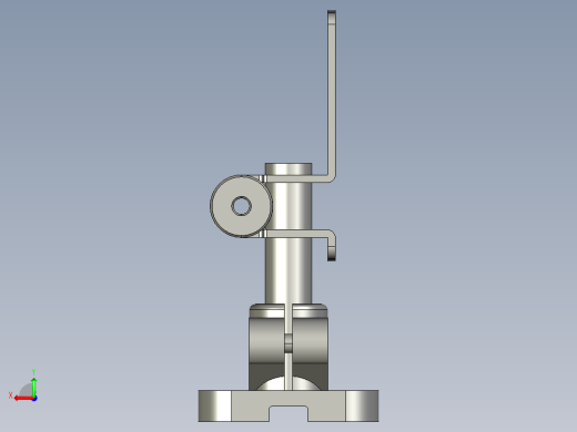 支架SENJ1_250_G_T后视缩略图