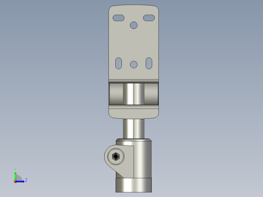 支架SENJ1_250_G_T左视缩略图