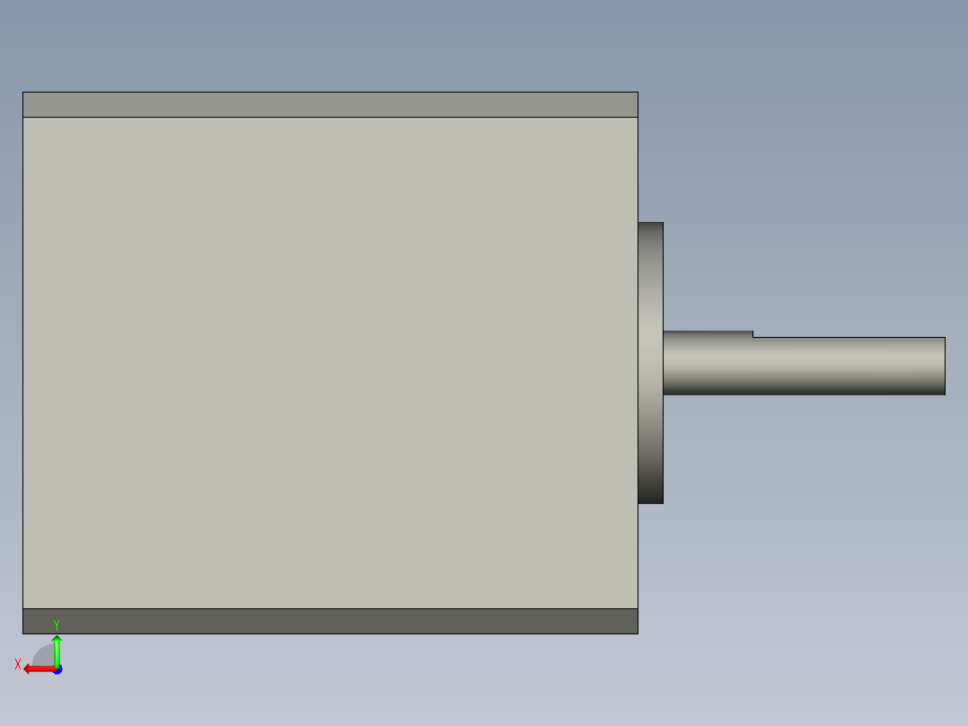 雷赛步进42HS05A后视图