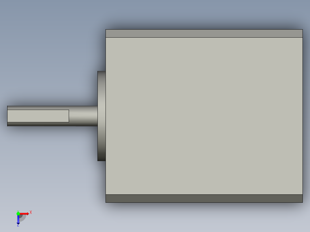 雷赛步进42HS05A俯视图