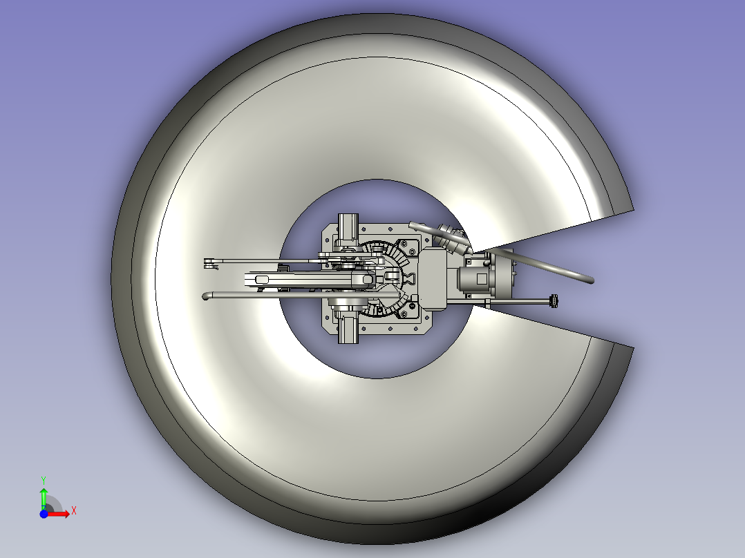 分拣机器组件1前视图