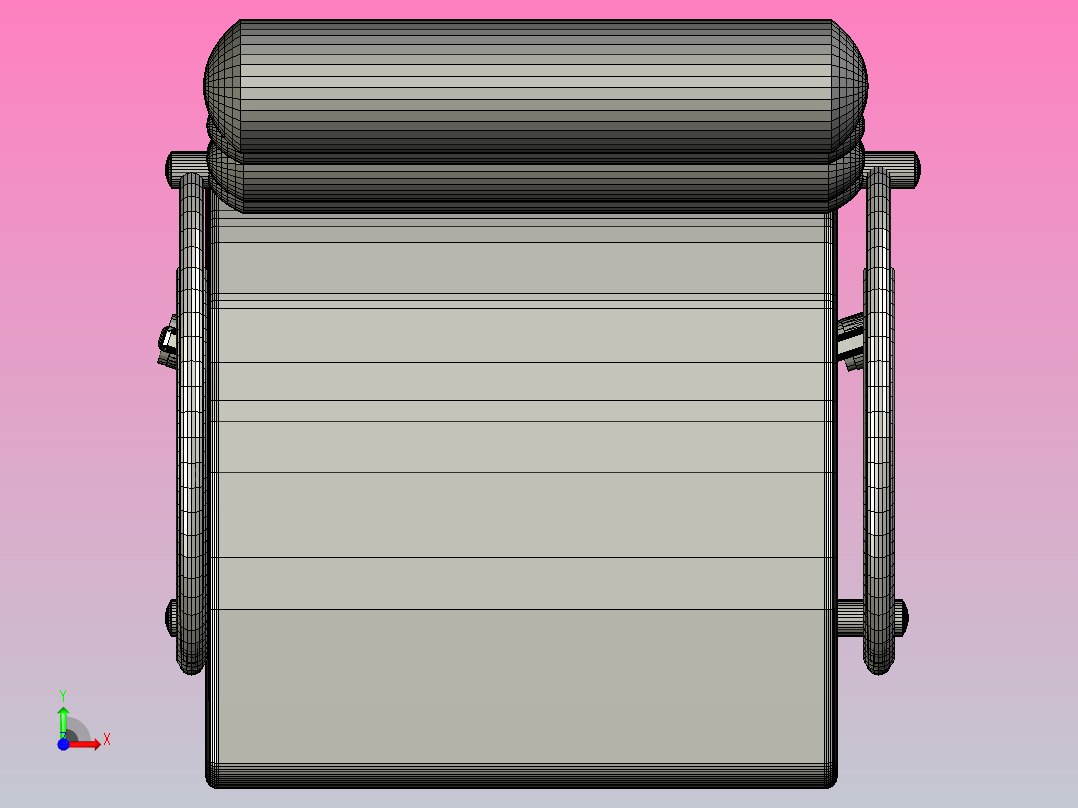 办公扶手椅ric ver 22前视图