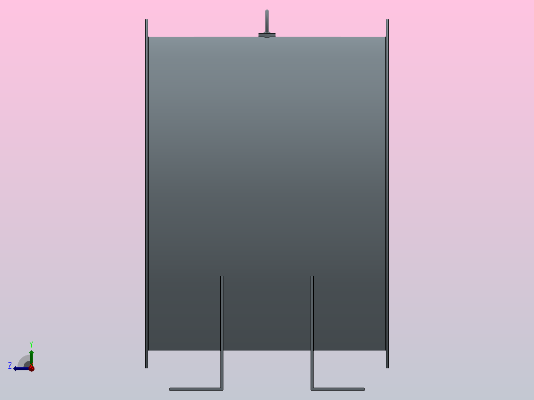JAFF-Z机翼式轴流风机[JAFF-S-6.3Ⅰ-]右视图