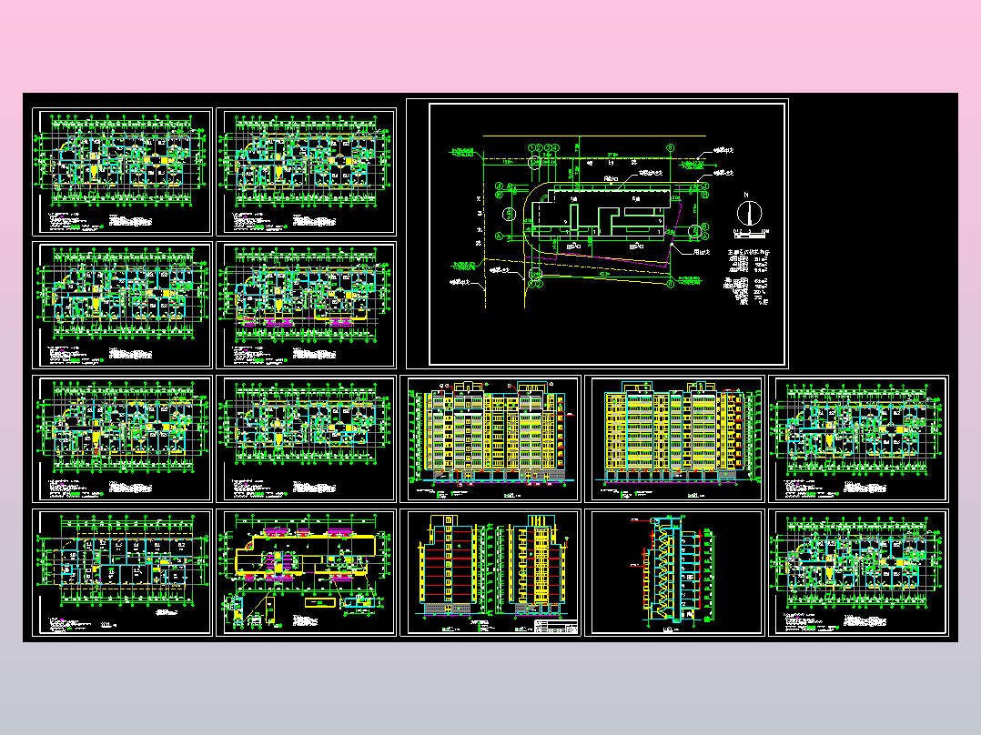 高层商住（建筑规划图）