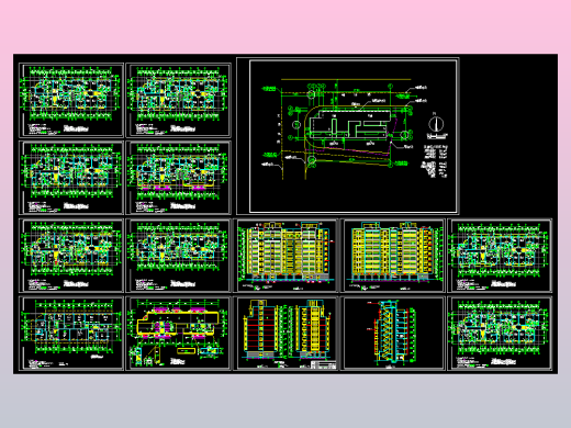 高层商住（建筑规划图）