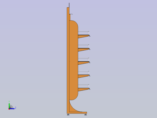 商店展示架左视缩略图