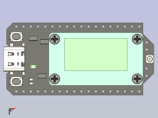 Heltec LoRa 32 V4模块俯视缩略图