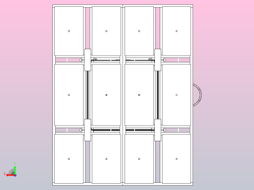 水泥储存筒仓结构后视缩略图