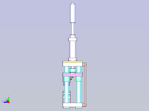 华为5G升降机定位销铆压机右视缩略图