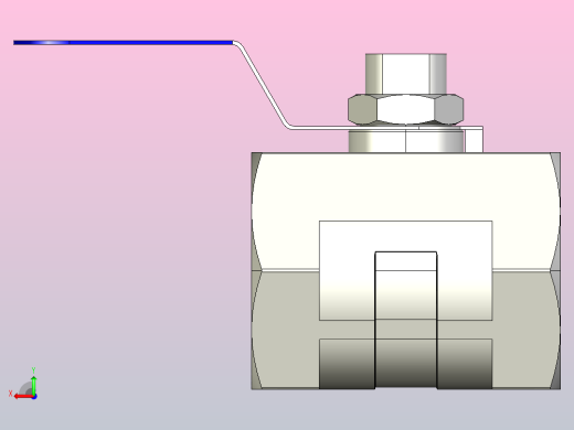 Q11F一片式球阀[2]球阀后视缩略图