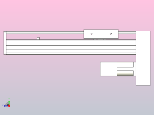 MTH10标准螺杆滑台[MTH10-L#-150-BM-P10-C3]右视缩略图