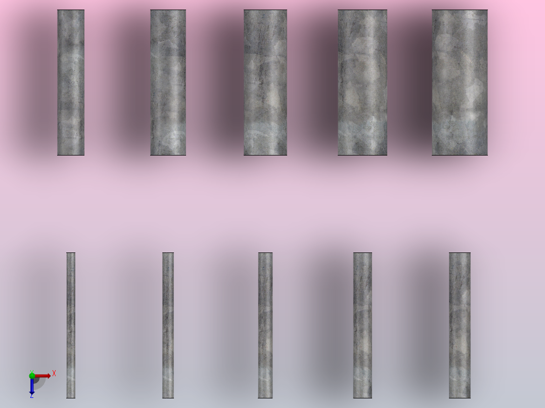 电气金属管、设计表可配置焊件和零件俯视图