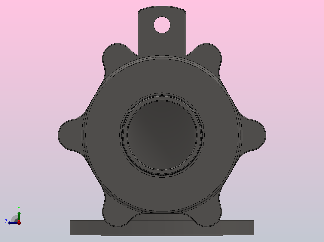 QD型淀粉专用接头[QD80]后视图