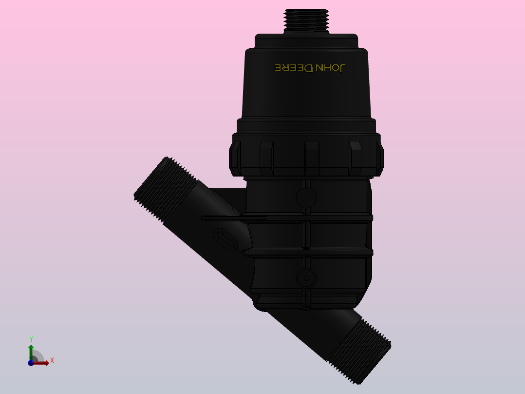 灌溉水过滤器1英寸26-34英寸前视图