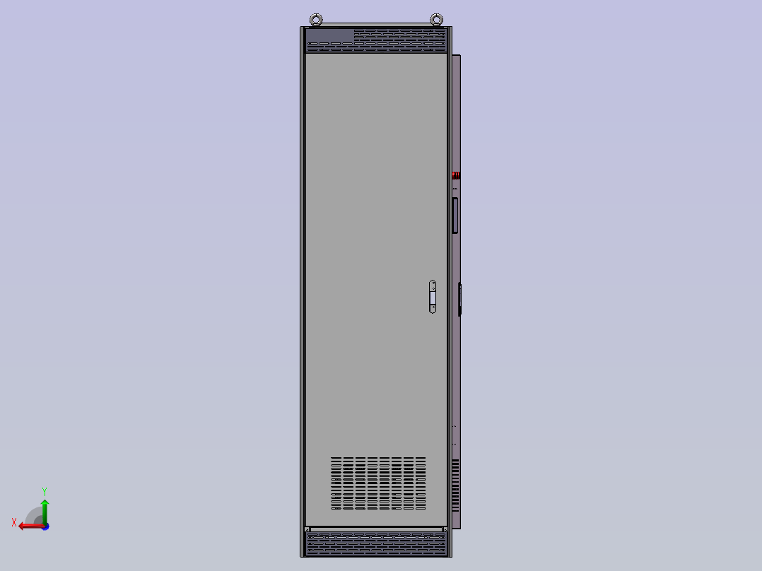 列头柜32回路600×600配置熔断器 sw21后视图
