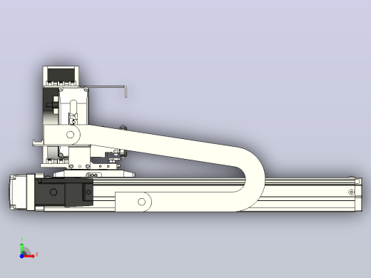 XYGT210-A1-300-150-M-C-0001负载2-5KG XY丝杆模组 内嵌式 XYGT210-A1 替换TOYO直线模组前视缩略图