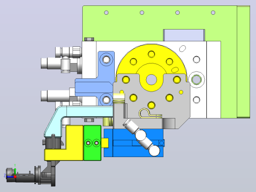 夹取旋转机构右视缩略图