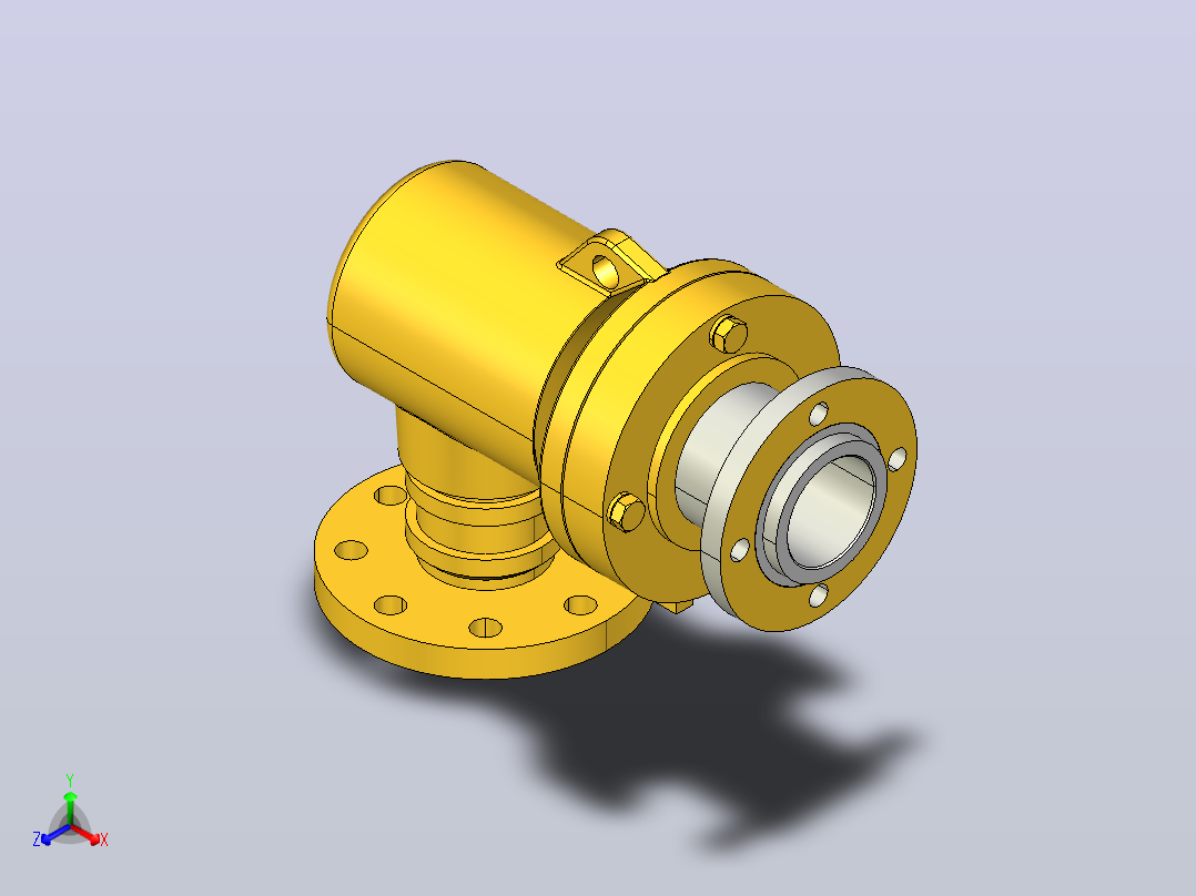 旋转接头HW1(DN32~100 Serie-500)[HW165K-500]主视图