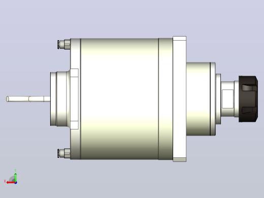 ES339-ER40木工高精雕铣系列手动换刀电主轴[ES339-18-9.6KW-TMP-ER40]后视缩略图