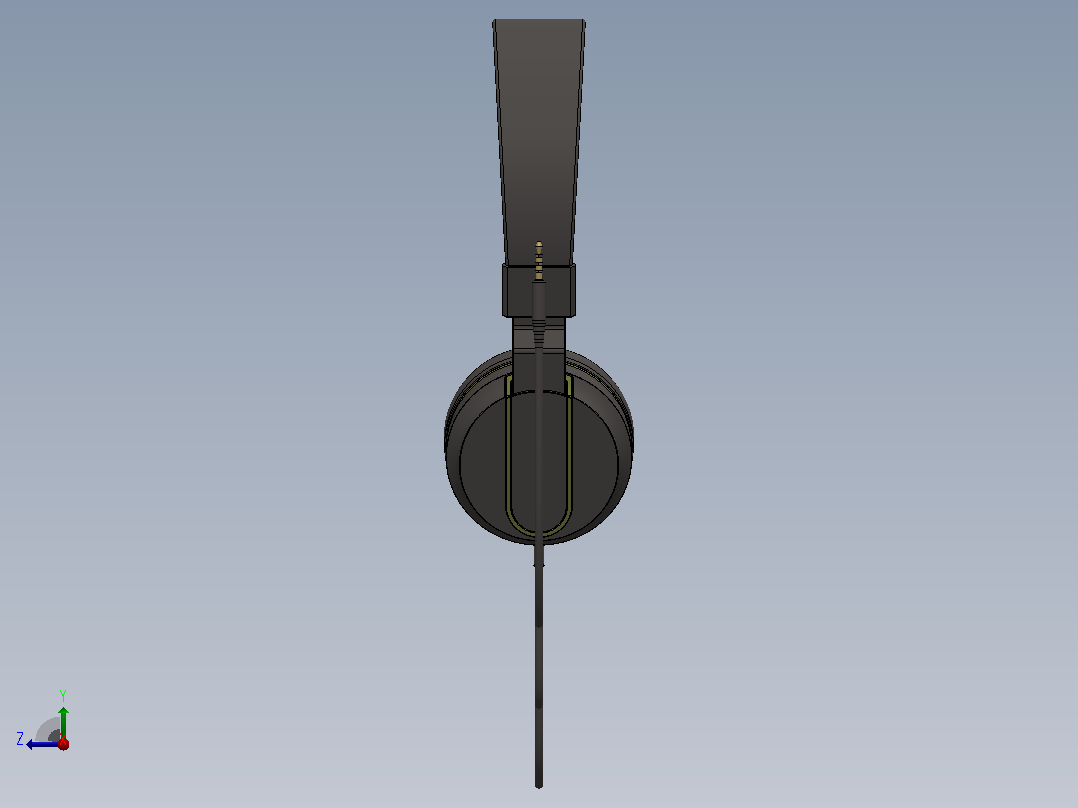 耳机右视图