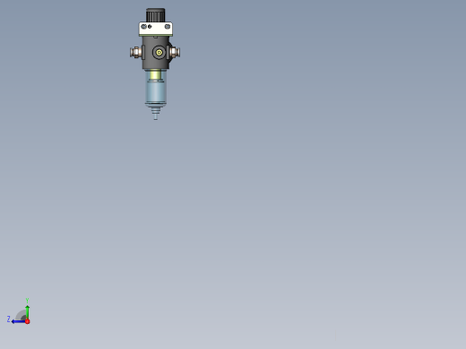 油水分离器AFR2000-ZG747B右视缩略图