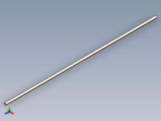 轴D8 x 496 mm H