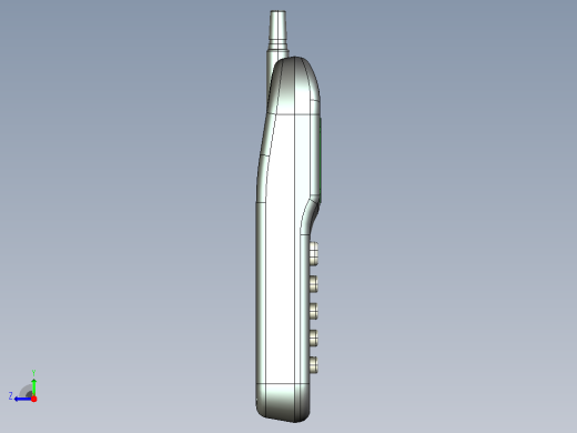3D手机模型图右视缩略图
