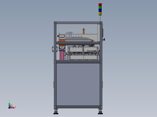 显示屏自动点胶、UV固化流水线前视缩略图
