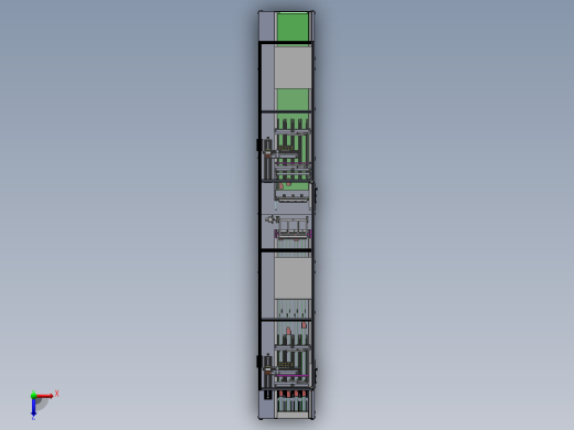 显示屏自动点胶、UV固化流水线俯视缩略图