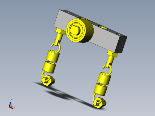 皮带张力装置（使用弹簧）