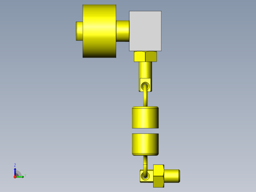皮带张力装置（使用弹簧）右视缩略图