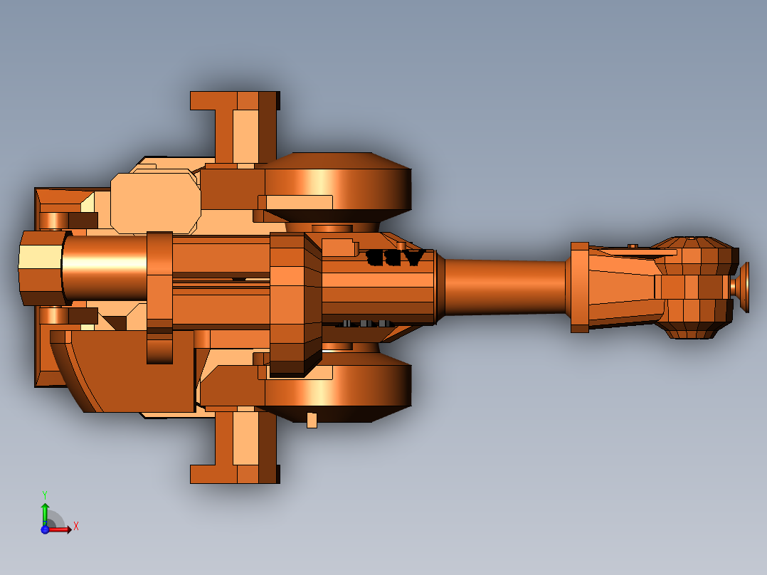 ABB  IRB 4400前视图