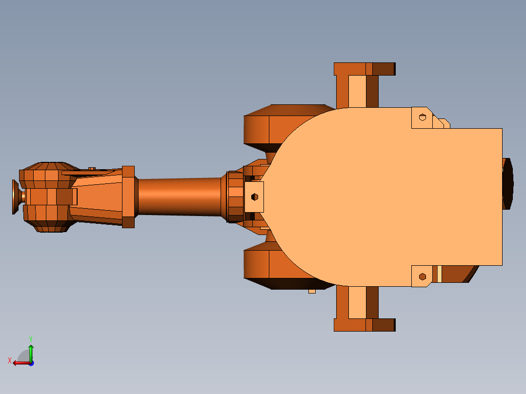 ABB  IRB 4400后视图