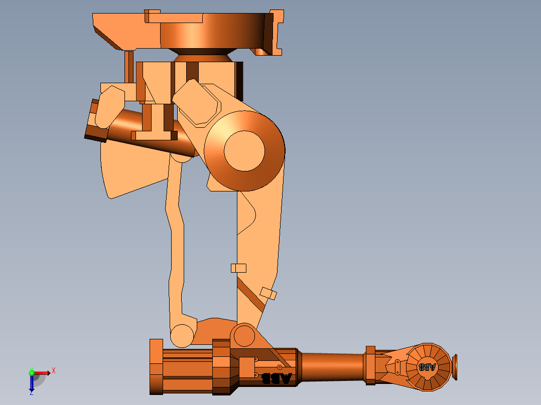ABB  IRB 4400俯视图